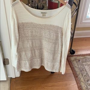 Off-white lucky brand sweater
